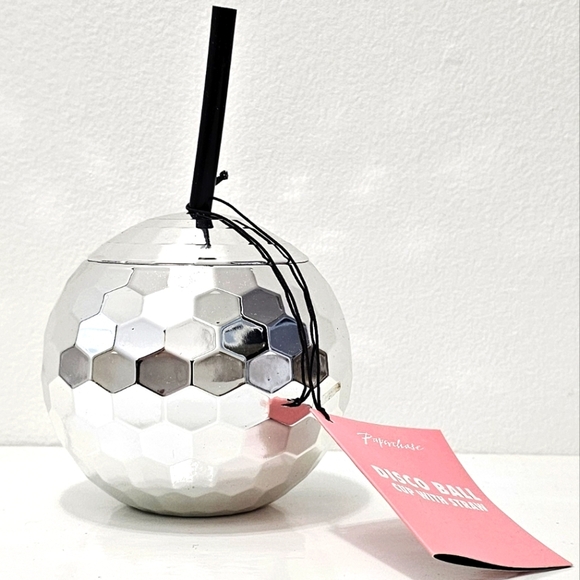 🇬🇧 Paperchase Disco Ball Tumbler Cup - Picture 14 of 14